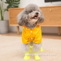 New design Wholesale Waterproof Large Pet Dog Raincoat